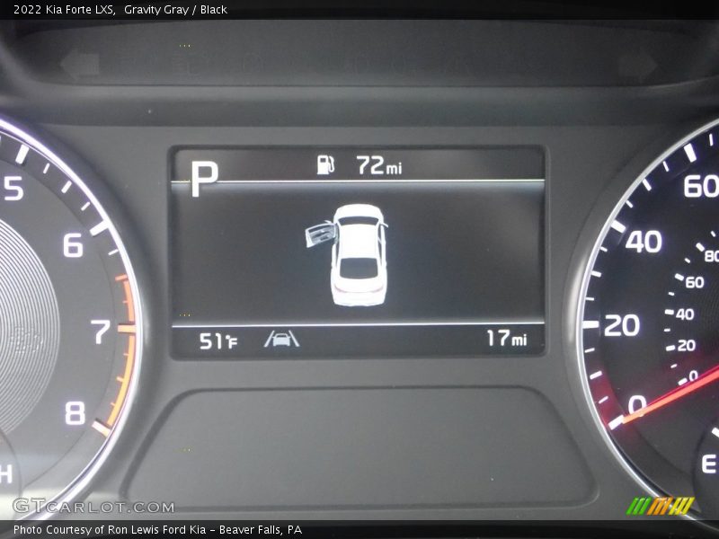 Gravity Gray / Black 2022 Kia Forte LXS