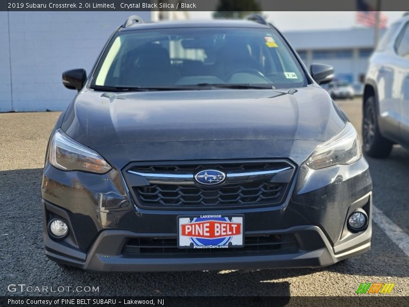 Crystal Black Silica / Black 2019 Subaru Crosstrek 2.0i Limited