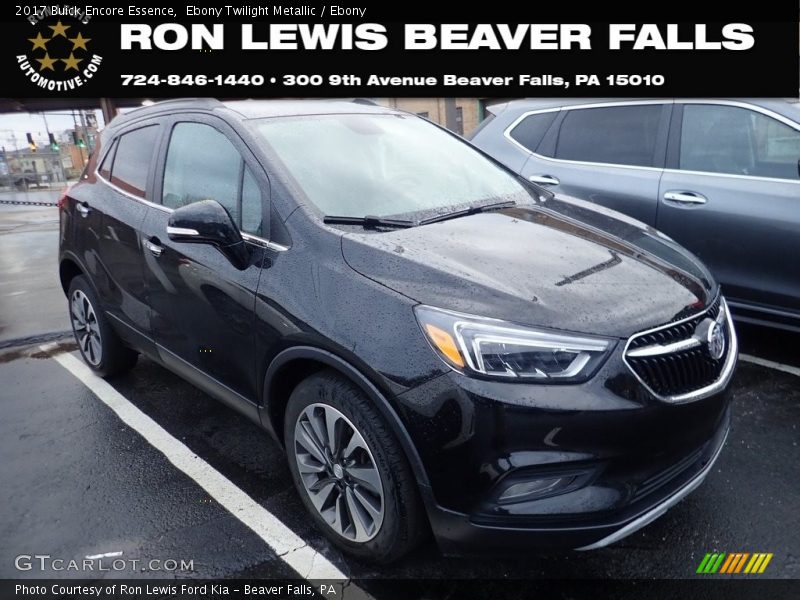 Ebony Twilight Metallic / Ebony 2017 Buick Encore Essence