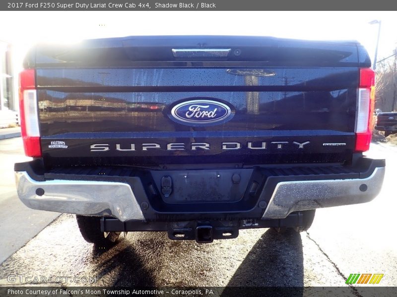 Shadow Black / Black 2017 Ford F250 Super Duty Lariat Crew Cab 4x4