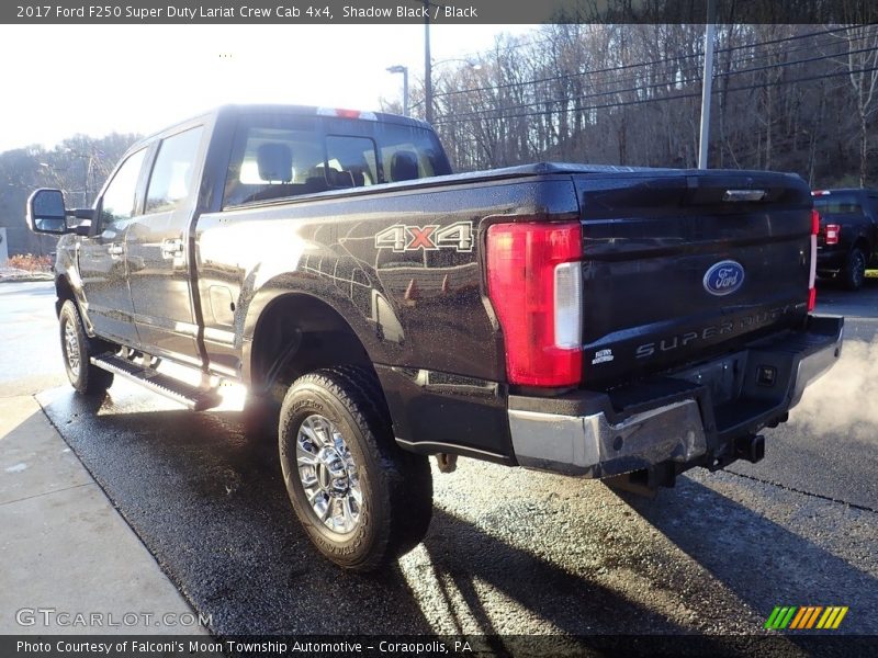 Shadow Black / Black 2017 Ford F250 Super Duty Lariat Crew Cab 4x4