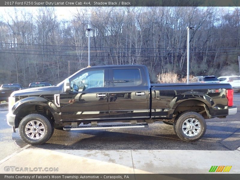 Shadow Black / Black 2017 Ford F250 Super Duty Lariat Crew Cab 4x4