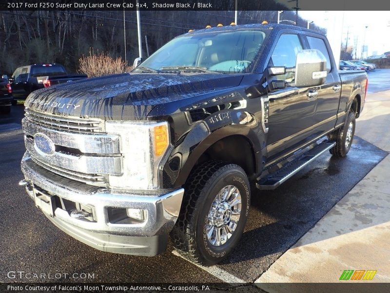 Shadow Black / Black 2017 Ford F250 Super Duty Lariat Crew Cab 4x4