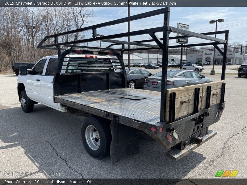 Summit White / Jet Black/Dark Ash 2015 Chevrolet Silverado 3500HD WT Crew Cab 4x4 Utility
