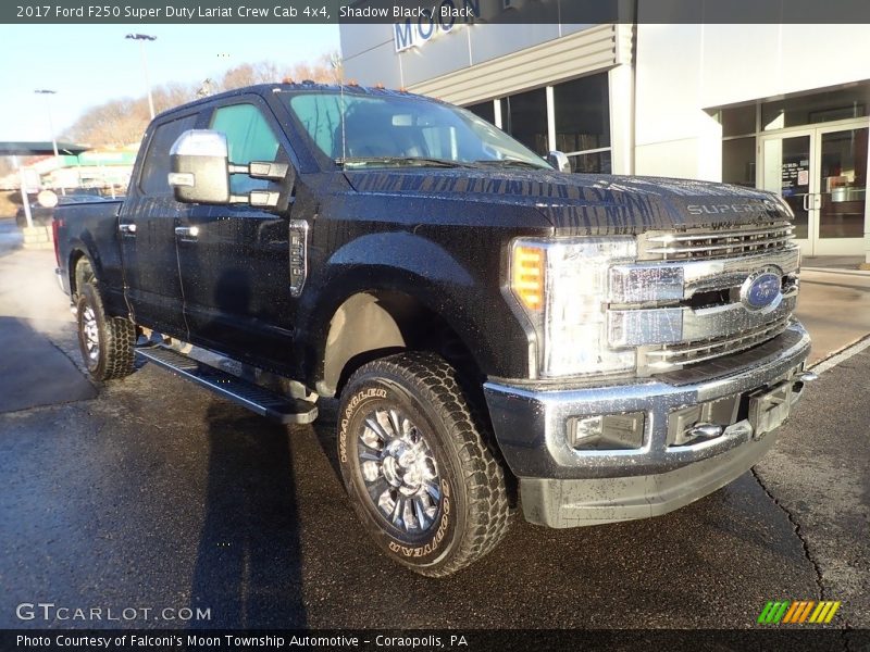 Shadow Black / Black 2017 Ford F250 Super Duty Lariat Crew Cab 4x4