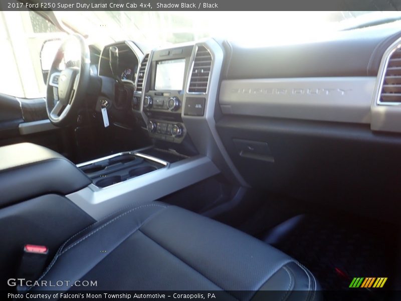 Shadow Black / Black 2017 Ford F250 Super Duty Lariat Crew Cab 4x4