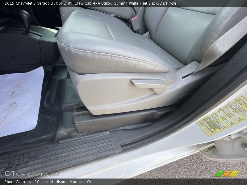 Summit White / Jet Black/Dark Ash 2015 Chevrolet Silverado 3500HD WT Crew Cab 4x4 Utility