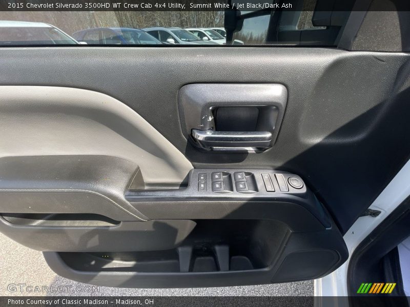 Summit White / Jet Black/Dark Ash 2015 Chevrolet Silverado 3500HD WT Crew Cab 4x4 Utility