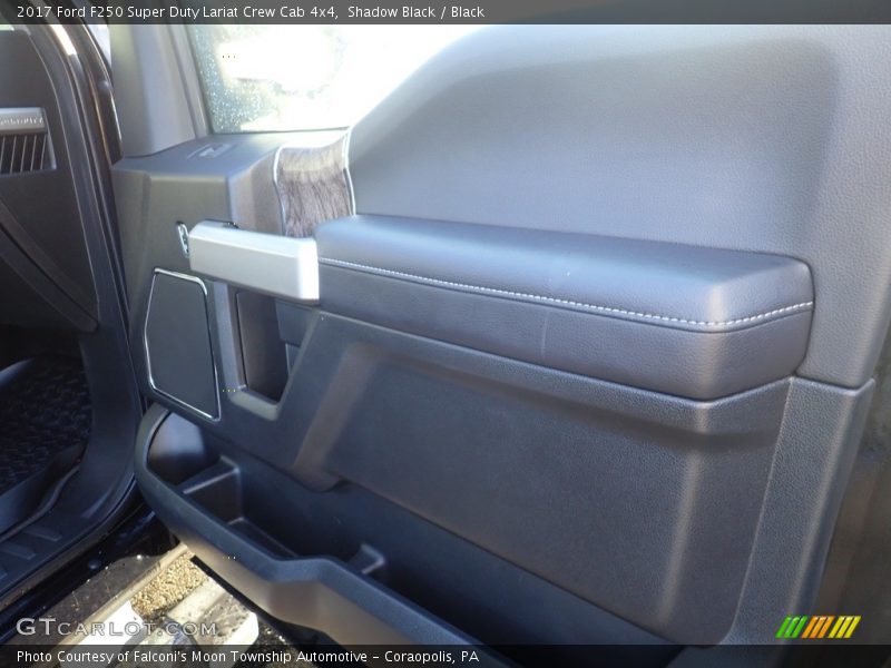 Shadow Black / Black 2017 Ford F250 Super Duty Lariat Crew Cab 4x4