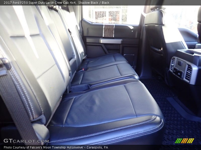 Shadow Black / Black 2017 Ford F250 Super Duty Lariat Crew Cab 4x4