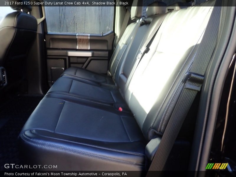 Shadow Black / Black 2017 Ford F250 Super Duty Lariat Crew Cab 4x4