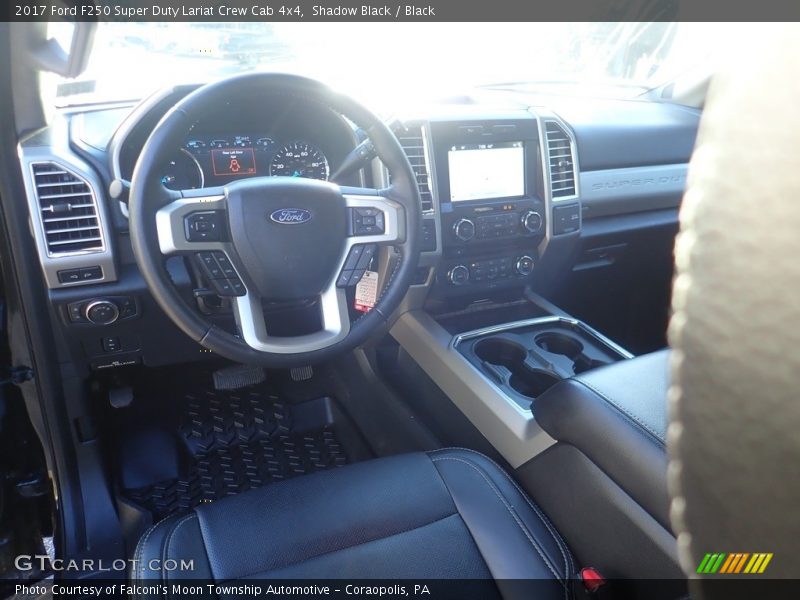 Shadow Black / Black 2017 Ford F250 Super Duty Lariat Crew Cab 4x4