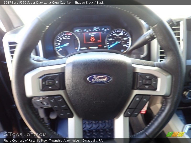 Shadow Black / Black 2017 Ford F250 Super Duty Lariat Crew Cab 4x4