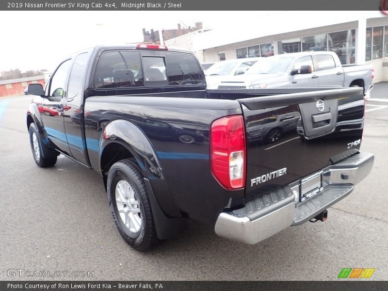 Midnight Black / Steel 2019 Nissan Frontier SV King Cab 4x4
