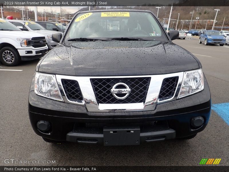 Midnight Black / Steel 2019 Nissan Frontier SV King Cab 4x4