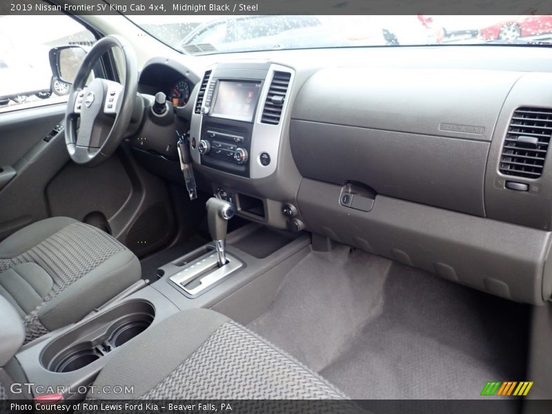 Dashboard of 2019 Frontier SV King Cab 4x4