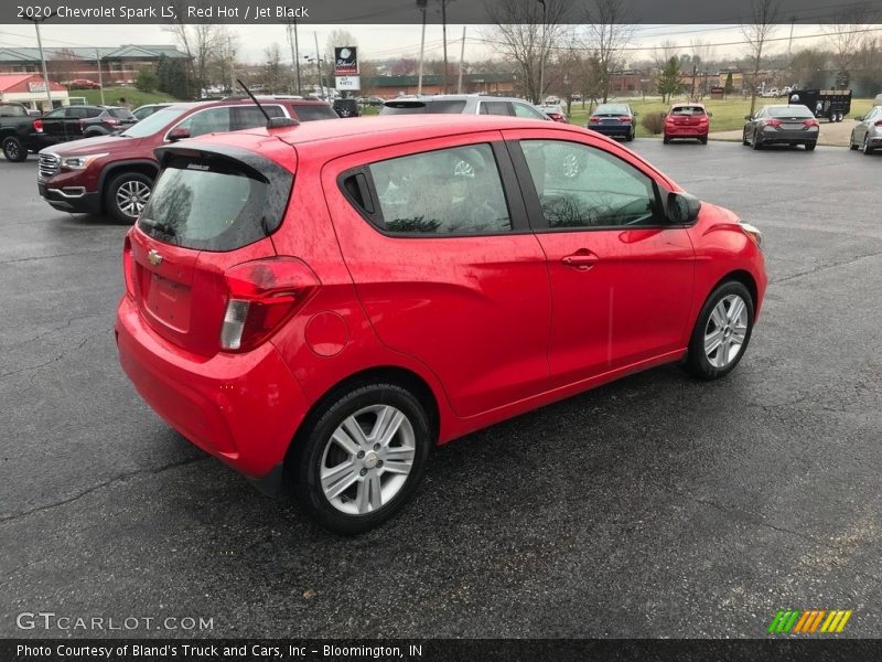 Red Hot / Jet Black 2020 Chevrolet Spark LS