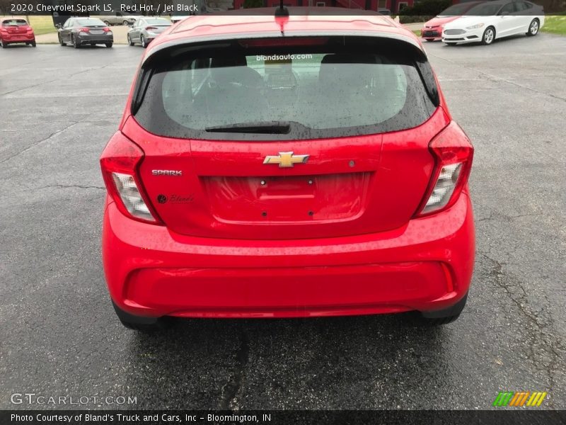 Red Hot / Jet Black 2020 Chevrolet Spark LS