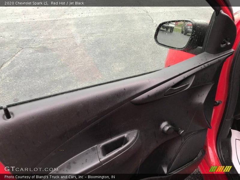 Red Hot / Jet Black 2020 Chevrolet Spark LS