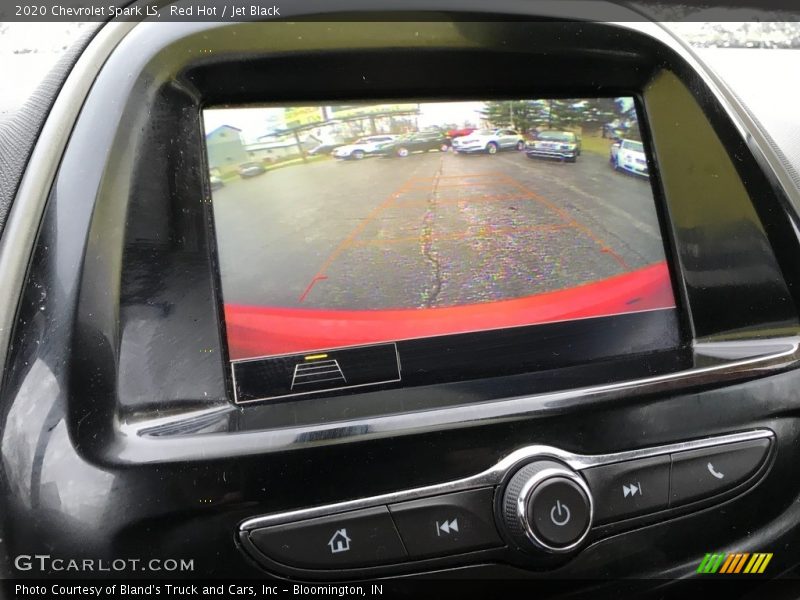 Red Hot / Jet Black 2020 Chevrolet Spark LS
