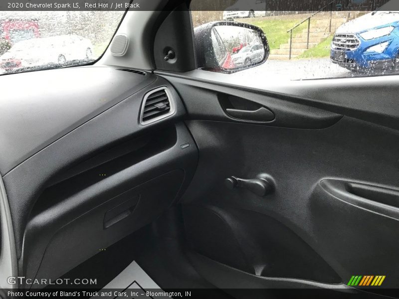 Red Hot / Jet Black 2020 Chevrolet Spark LS