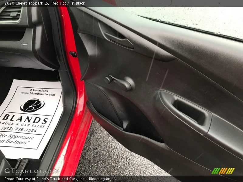 Red Hot / Jet Black 2020 Chevrolet Spark LS