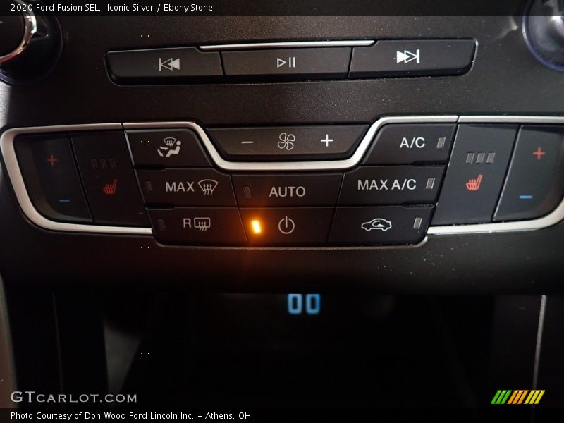 Iconic Silver / Ebony Stone 2020 Ford Fusion SEL