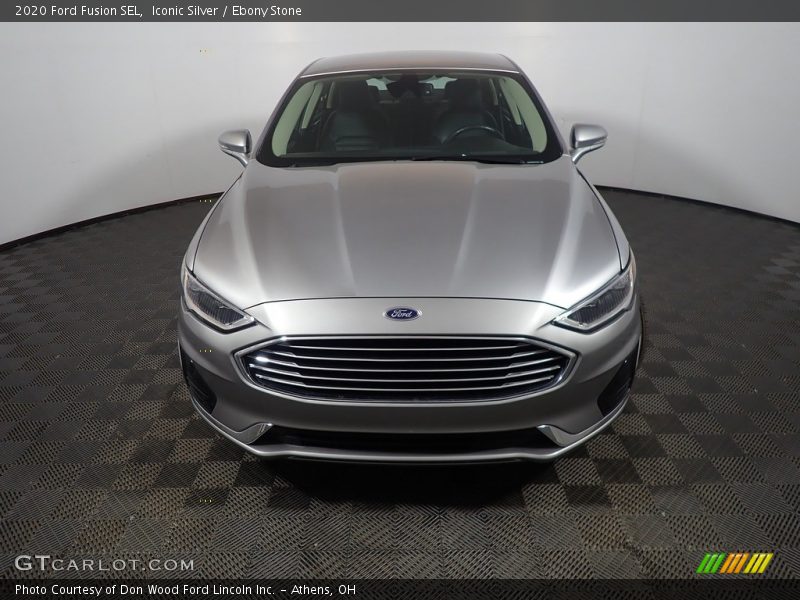Iconic Silver / Ebony Stone 2020 Ford Fusion SEL