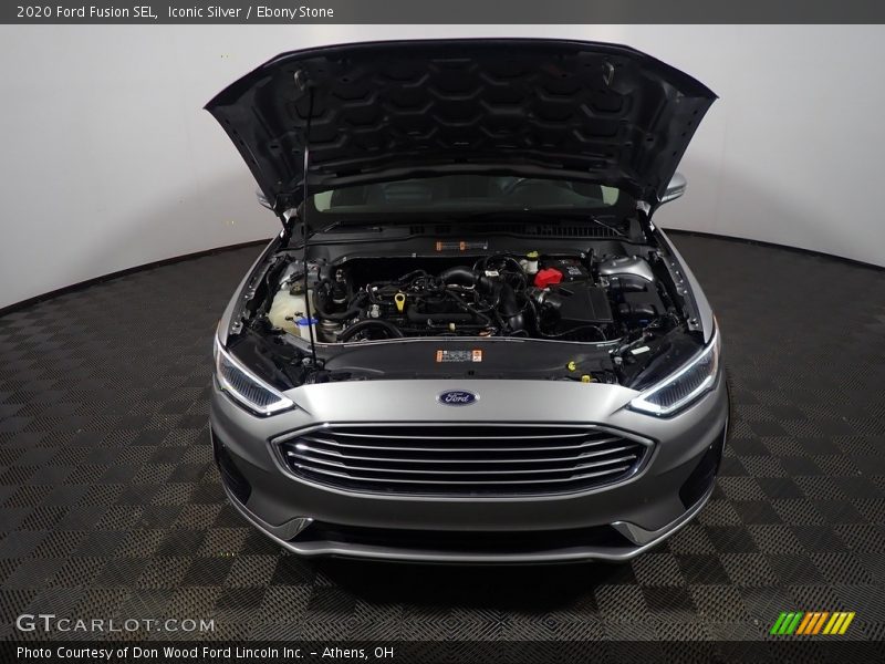 Iconic Silver / Ebony Stone 2020 Ford Fusion SEL