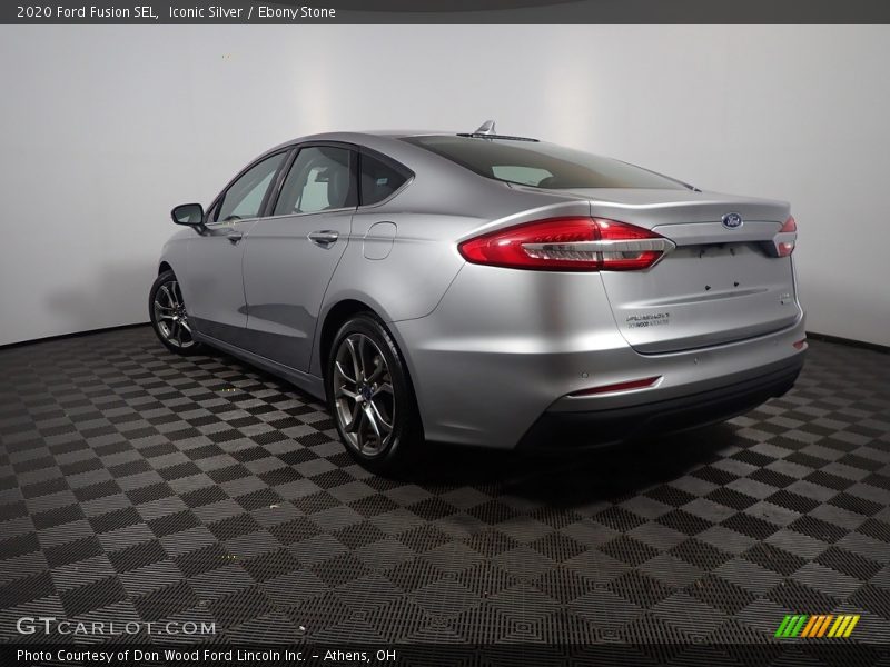 Iconic Silver / Ebony Stone 2020 Ford Fusion SEL