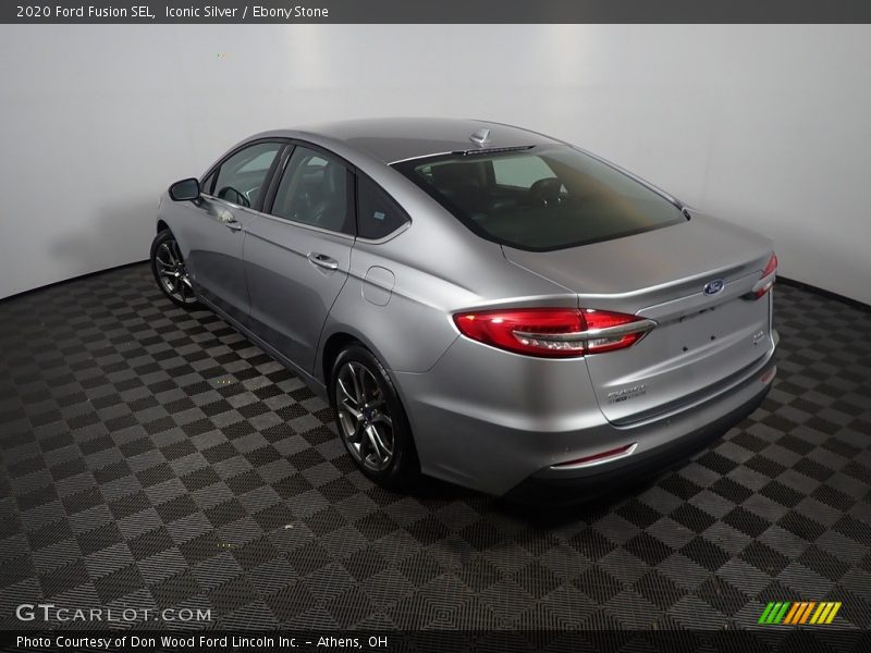 Iconic Silver / Ebony Stone 2020 Ford Fusion SEL