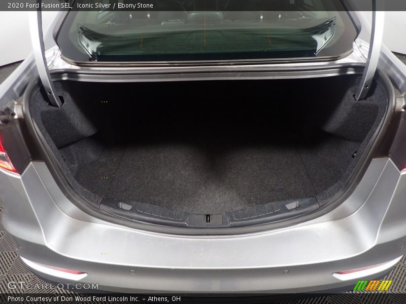 Iconic Silver / Ebony Stone 2020 Ford Fusion SEL