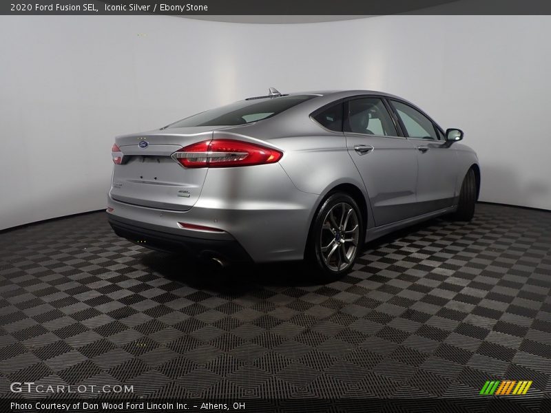 Iconic Silver / Ebony Stone 2020 Ford Fusion SEL