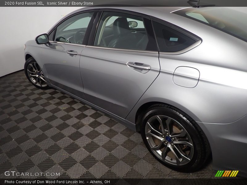 Iconic Silver / Ebony Stone 2020 Ford Fusion SEL