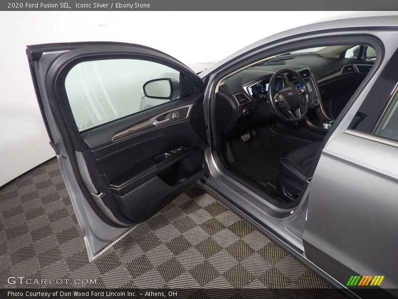 Iconic Silver / Ebony Stone 2020 Ford Fusion SEL