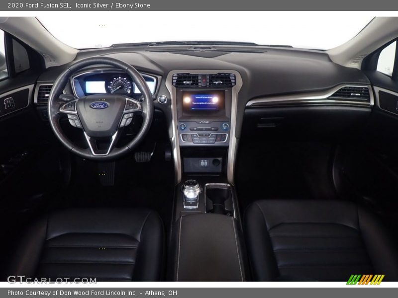 Iconic Silver / Ebony Stone 2020 Ford Fusion SEL
