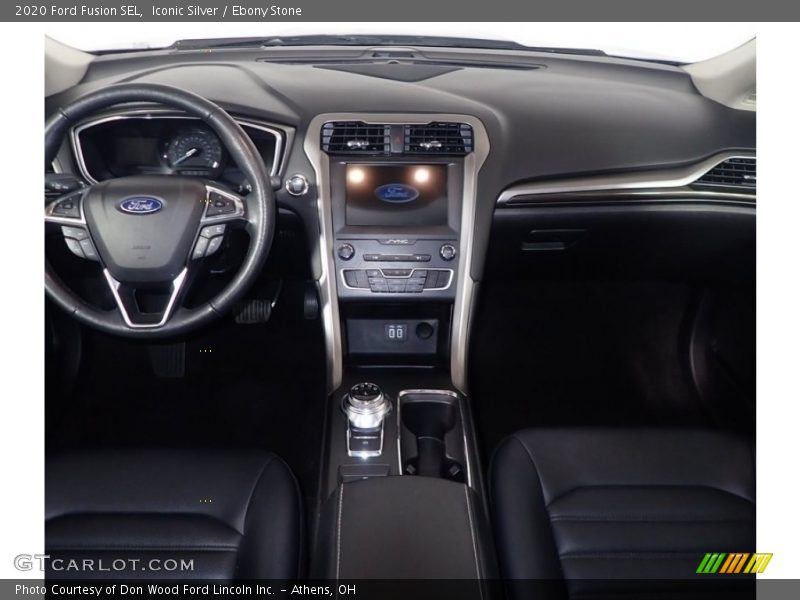 Iconic Silver / Ebony Stone 2020 Ford Fusion SEL