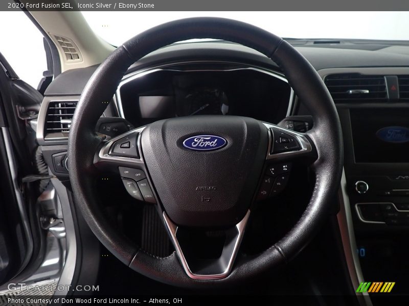 Iconic Silver / Ebony Stone 2020 Ford Fusion SEL