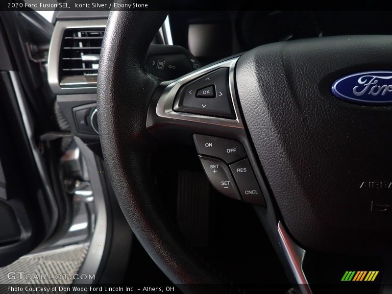 Iconic Silver / Ebony Stone 2020 Ford Fusion SEL