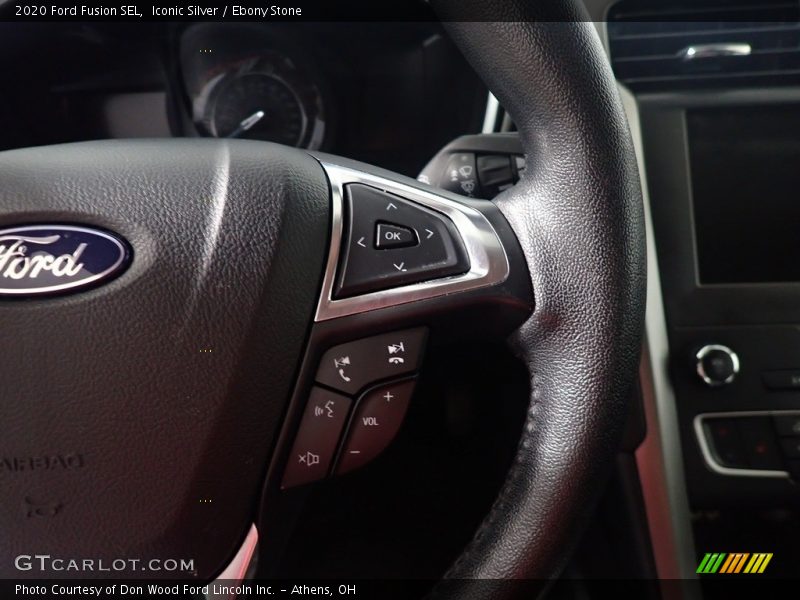Iconic Silver / Ebony Stone 2020 Ford Fusion SEL