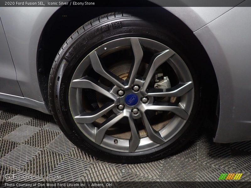 Iconic Silver / Ebony Stone 2020 Ford Fusion SEL