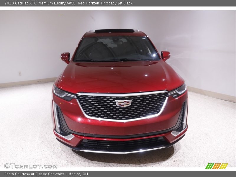 Red Horizon Tintcoat / Jet Black 2020 Cadillac XT6 Premium Luxury AWD