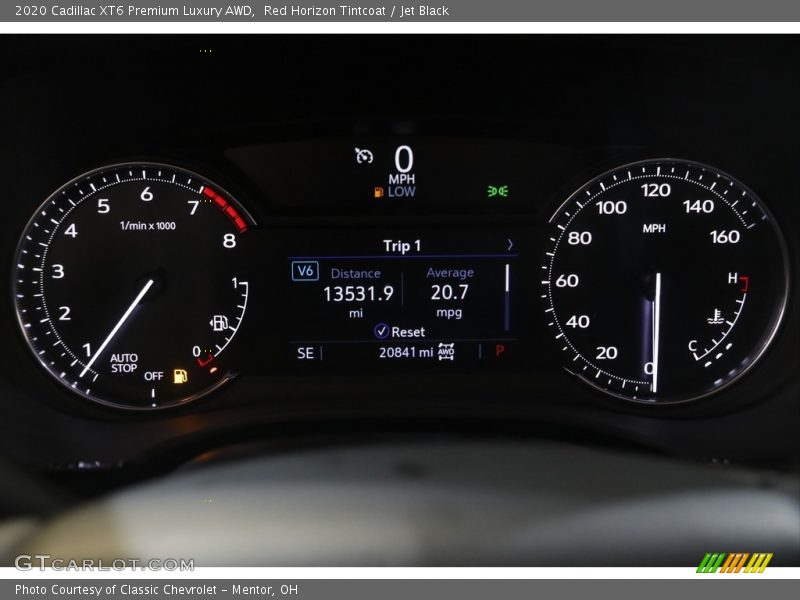  2020 XT6 Premium Luxury AWD Premium Luxury AWD Gauges