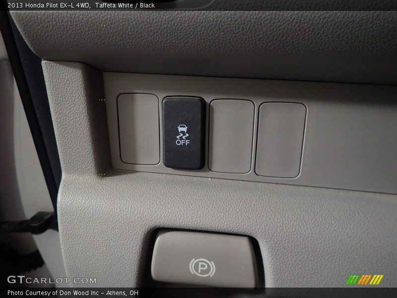 Taffeta White / Black 2013 Honda Pilot EX-L 4WD