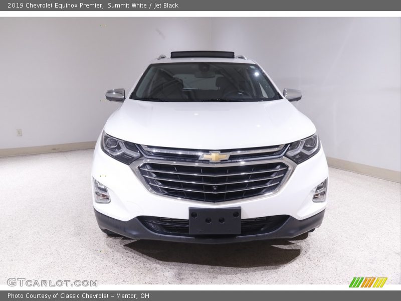 Summit White / Jet Black 2019 Chevrolet Equinox Premier