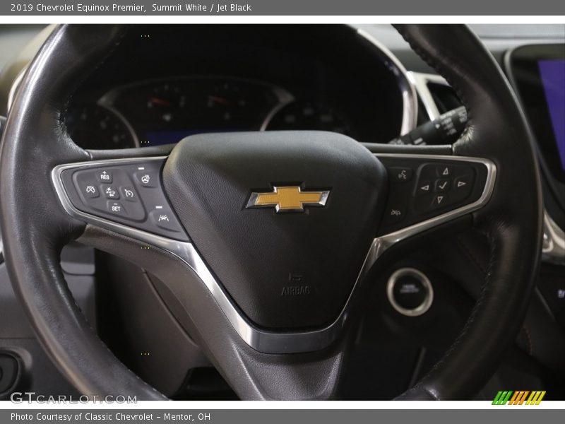 Summit White / Jet Black 2019 Chevrolet Equinox Premier