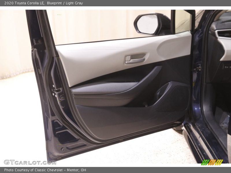 Blueprint / Light Gray 2020 Toyota Corolla LE