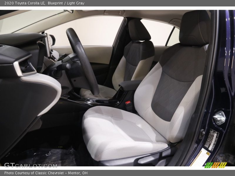 Blueprint / Light Gray 2020 Toyota Corolla LE
