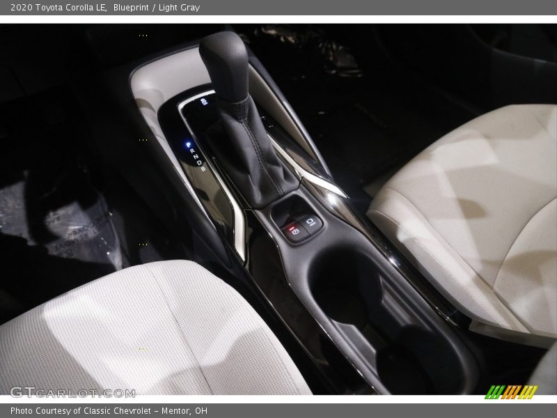 Blueprint / Light Gray 2020 Toyota Corolla LE