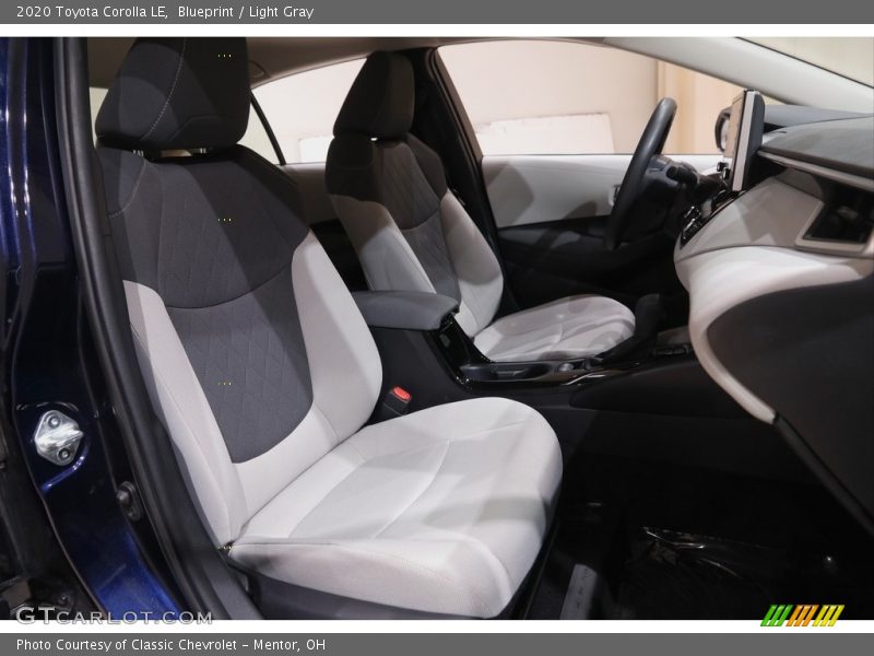 Blueprint / Light Gray 2020 Toyota Corolla LE